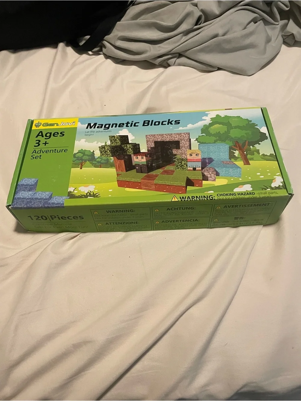 STEM Magnetic Blocks Adventure Set for Kids - Montessori